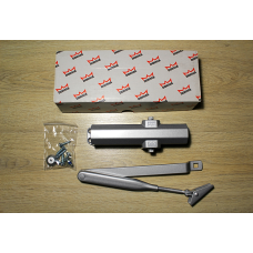 Дотягувач дверний Dorma TS Compakt (Compact) EN 2/3/4 зі складаним важелем, срібло