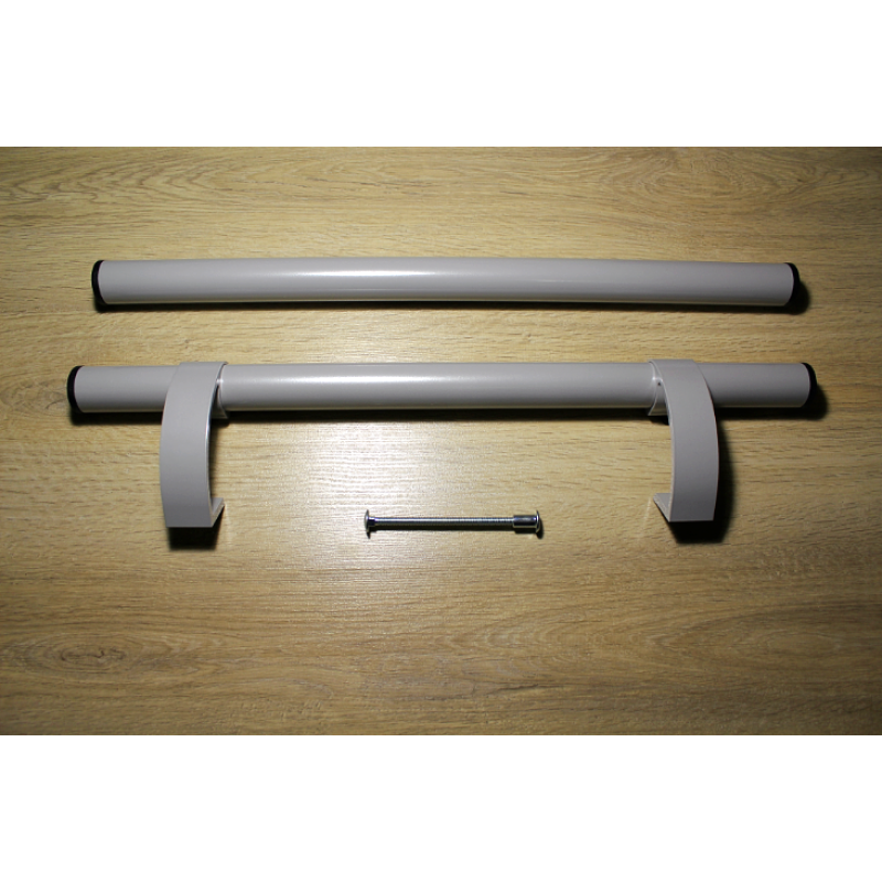 Ручка офісна дверна “Труба“ сіра, 500мм Ручка офісна дверна “Труба“ сіра, 500мм