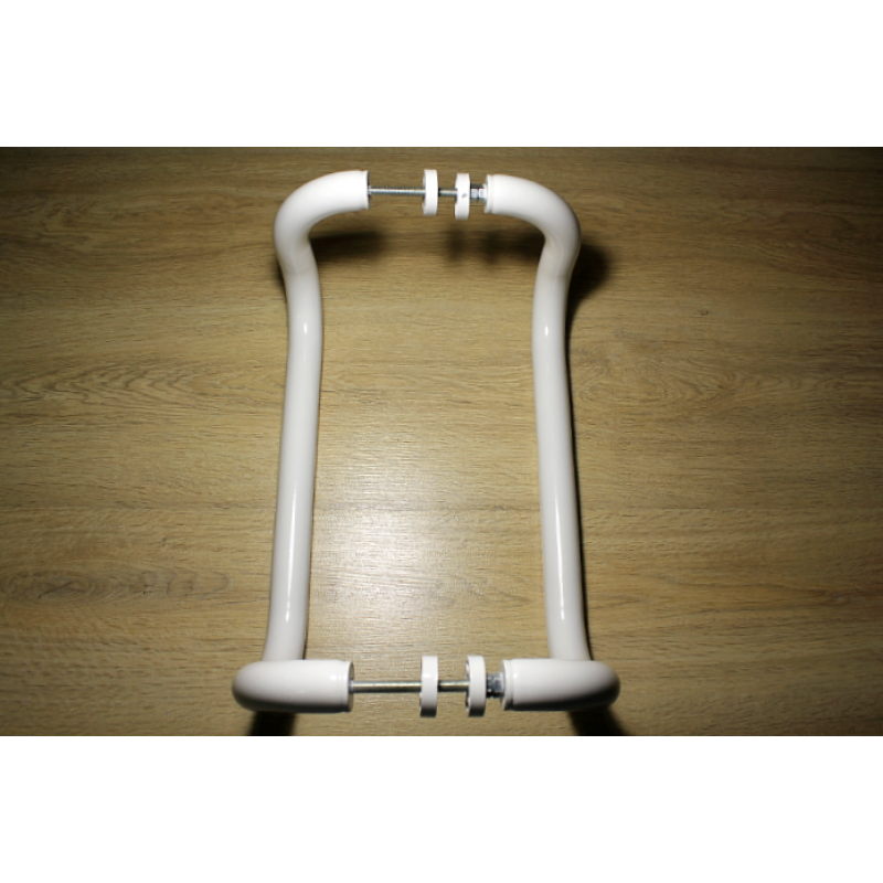 Ручка офісна дверна “П-образна“ 350 мм, біла