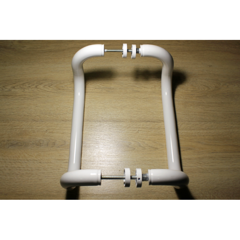 Ручка офісна дверна “П-подібна“ скоба 300мм, біла Ручка офісна дверна “П-подібна“ скоба 300мм, біла