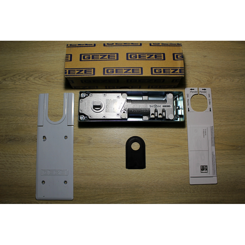 Підлоговий доводчик GEZE TS 500 NV без фіксації з кришкою