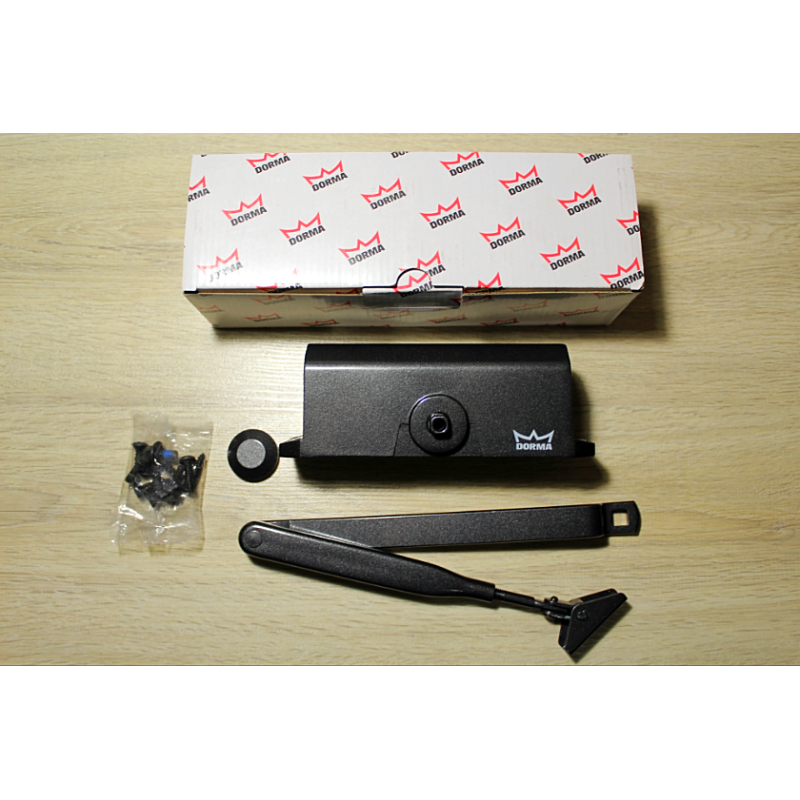 Дотягувач дверний Dorma TS77 EN2 з важільною тягою, коричневий