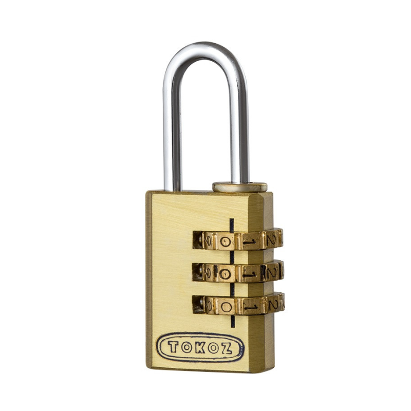 Замок навісний кодовий TOKOZ DELTA_20/3 CODE NR_shackle 22мм 3мм