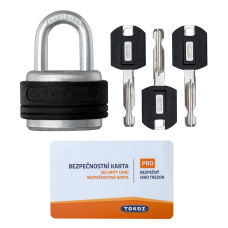 Замок навісний TOKOZ EXTREME_PRO 3KEY TKPRO R_shackle 31мм 9мм