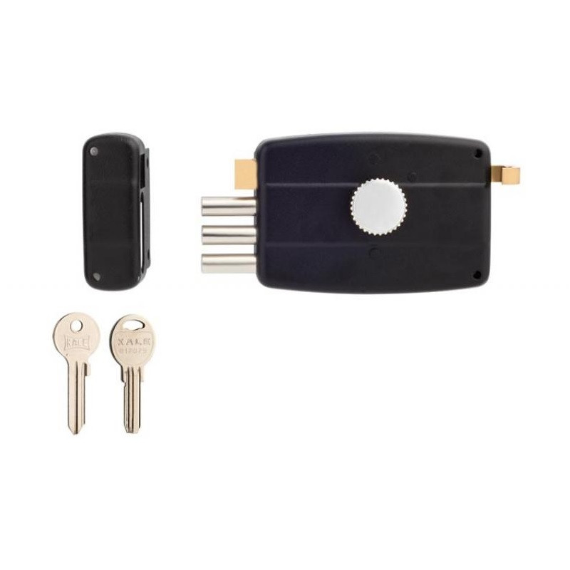 Замок накладний Kale 2001 C 3MT ключ/тумблер, бексет 60 (Туреччина)