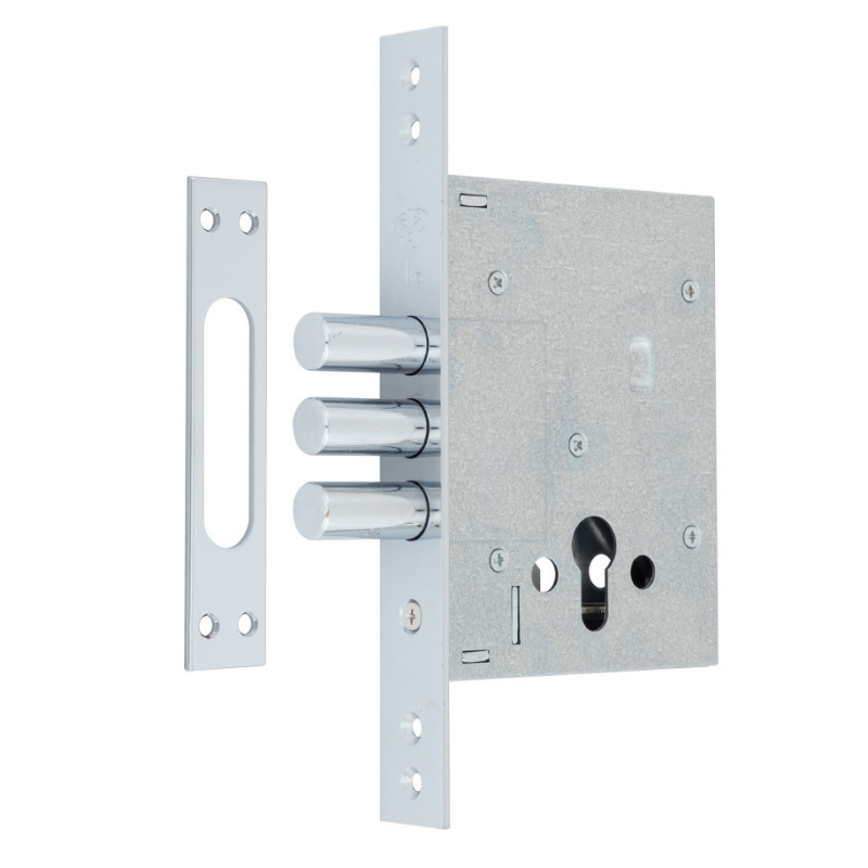 Замок врізний MUL-T-LOCK 1-WAY DIN 353P NC UNIV ВЅ60мм SP