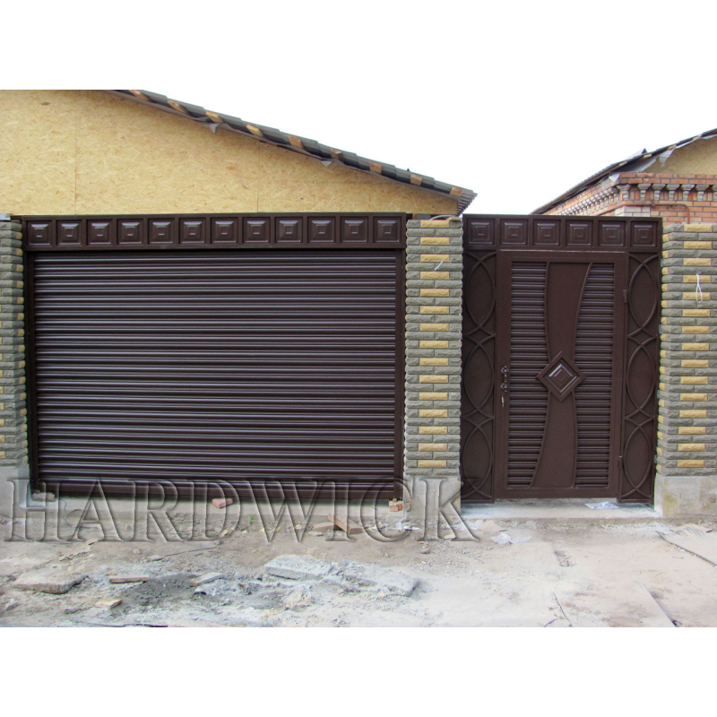 Рулонні ворота з автоматикою