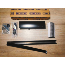 Дверний доводчик GEZE TS 3000 V з шиною, колір антрацит