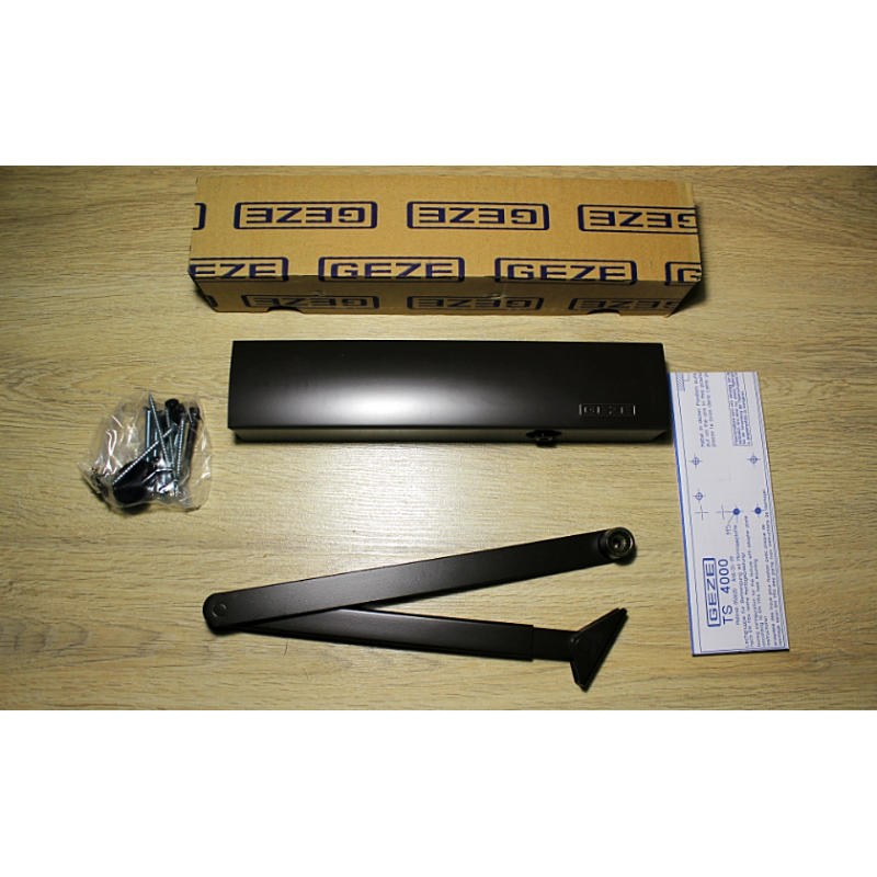 Дверний доводчик GEZE TS 4000 з важільною тягою, антрацит