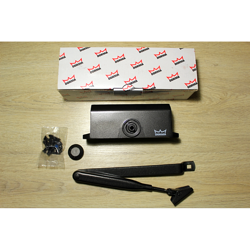 Дотягувач дверний Dorma TS77 EN3 з важільною тягою, коричневий