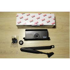 Дотягувач дверний Dorma TS77 EN4 з важільною тягою, коричневий