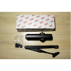 Дотягувач дверний Dorma TS Compakt (Compact) EN 2/3/4 зі складаним важелем, коричневий