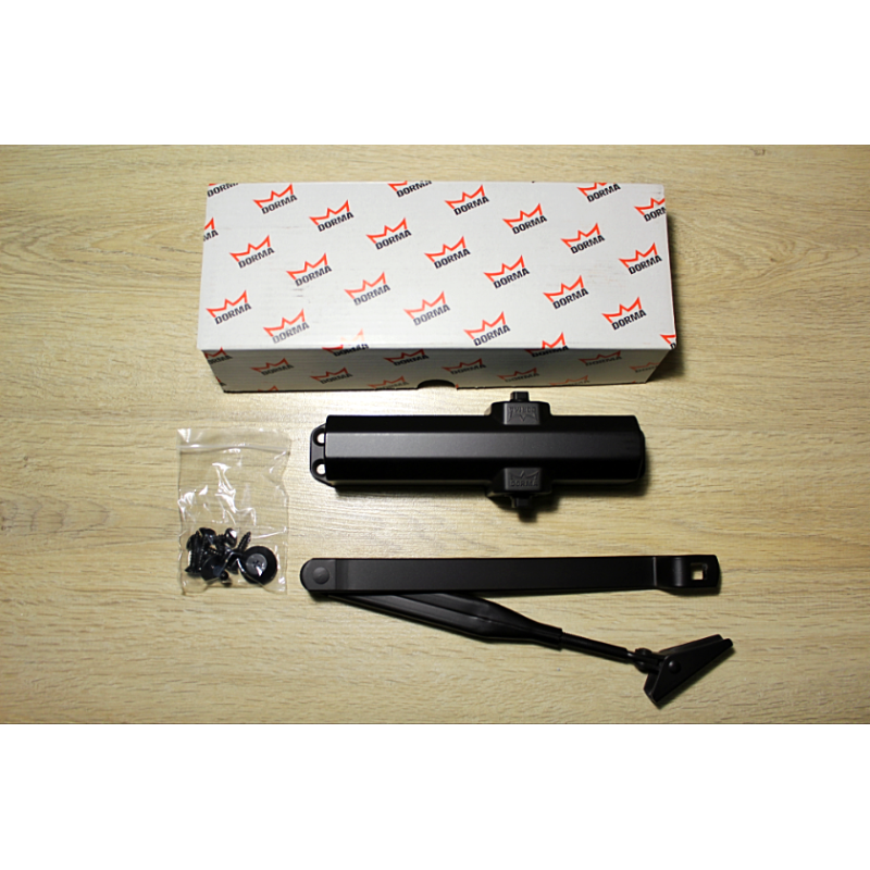 Дотягувач дверний Dorma TS Compakt (Compact) EN 2/3/4 зі складаним важелем, коричневий