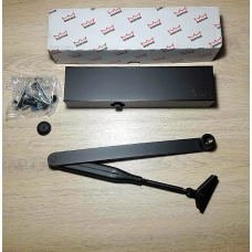 Доводчик Dorma TS-83, EN 3-6, зі складною тягою, коричневий