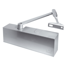 Дотягувач дверний Dorma TS-72, корпус EN 2-4, зі складною тягою, білий